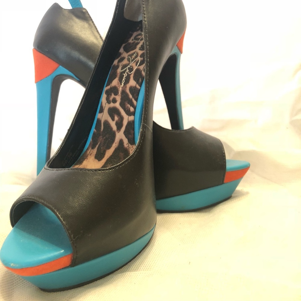 Sexy Jessica Simpson Platform Stilettos! Like New!